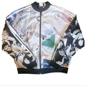 Adidas Original X Farm Rio Passion Multi Print Floral Track Jacket (W Size S)